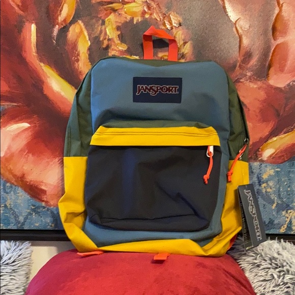 Jansport Handbags - Jansport Super Break Woodland Block